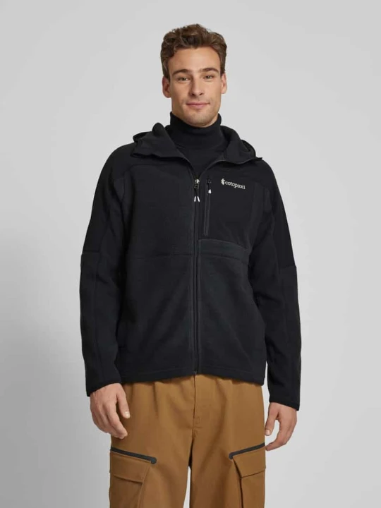 Zdjęcie produktu Kurtka z polaru z nadrukiem z logo model ‘Jean’ Cotopaxi Czarny
