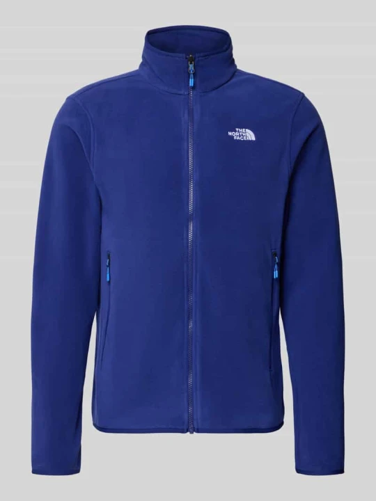 Zdjęcie produktu Kurtka z polaru z wyhaftowanym logo i stójką model 'GLACI' The North Face Królewski niebieski