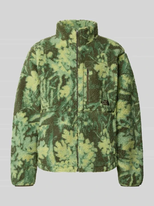 Zdjęcie produktu Kurtka z polaru z wyhaftowanym logo The North Face Oliwkowy