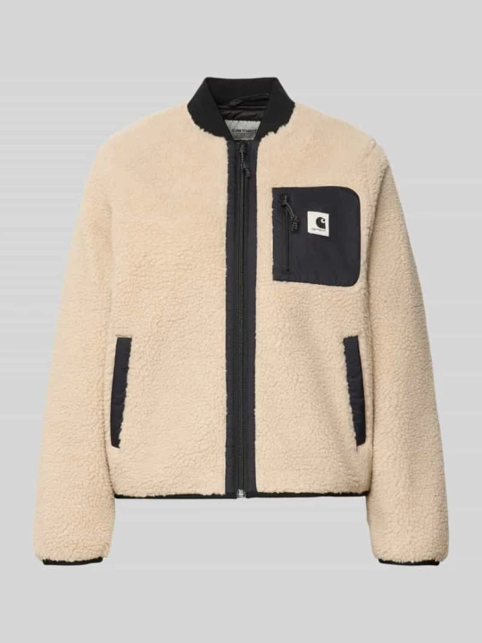 Zdjęcie produktu Kurtka z polaru z zamkiem błyskawicznym dwustronnym model 'Janet' Carhartt WIP Beżowy
