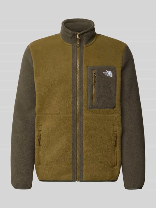 Zdjęcie produktu Kurtka z polaru ze stójką model 'YUMIORI' The North Face Ciemnobrązowy