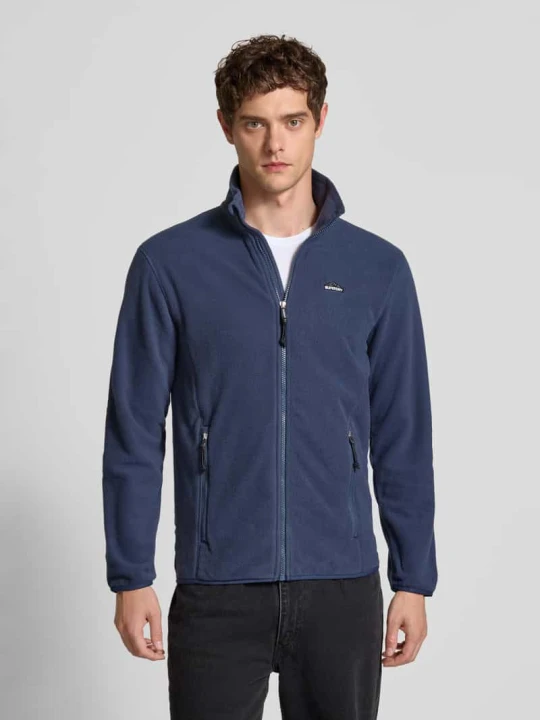 Zdjęcie produktu Kurtka z polaru ze stójką Superdry Granatowy