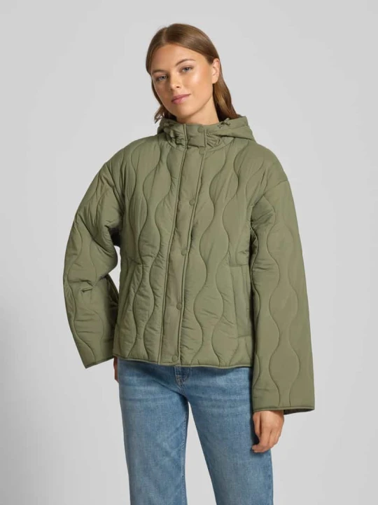 Zdjęcie produktu Kurtka pikowana z kapturem Jake*s Khaki
