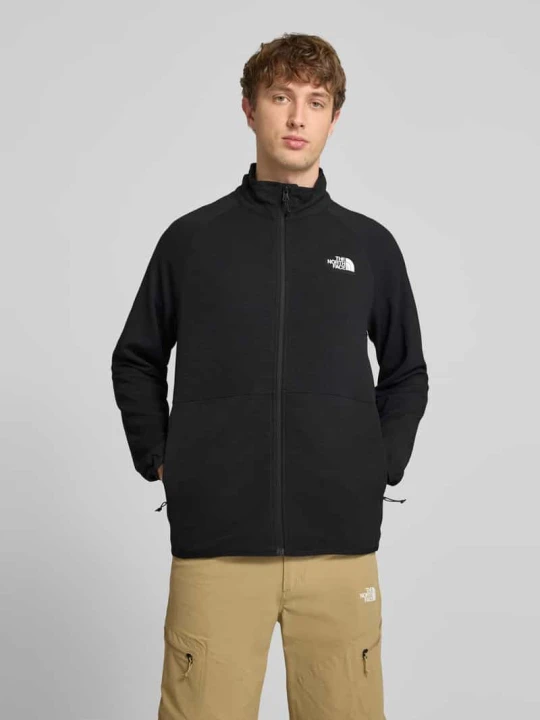 Zdjęcie produktu Kurtka z raglanowymi rękawami i nadrukiem logo model 'PACKABLE KECHA' The North Face Czarny