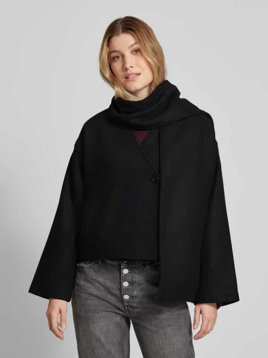 Zdjęcie produktu Kurtka z rękawami kimono model ‘Syden’ MSCH Copenhagen Czarny