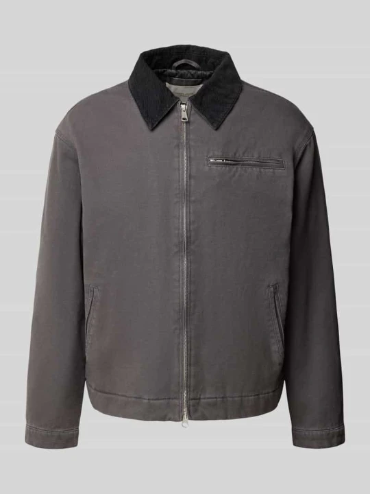 Zdjęcie produktu Kurtka z wpuszczanymi kieszeniami model 'CHAMBERI' Jack&Jones Grafitowy