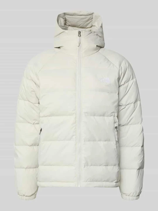 Zdjęcie produktu Kurtka z wyhaftowanym logo i kapturem The North Face Beżowy