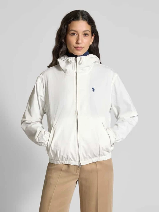Zdjęcie produktu Kurtka z wyhaftowanym logo Polo Ralph Lauren Złamany biały