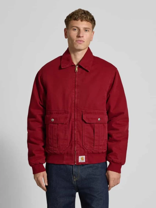 Zdjęcie produktu Kurtka z wykładanym kołnierzem model ‘STANTON’ Carhartt WIP Czerwony
