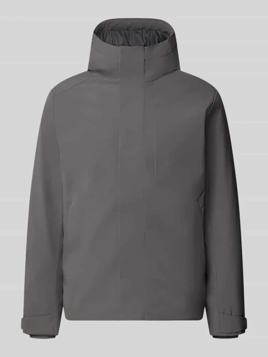 Zdjęcie produktu Kurtka z zakrytym zamkiem błyskawicznym model 'KEEN' Jack&Jones Jasnoszary