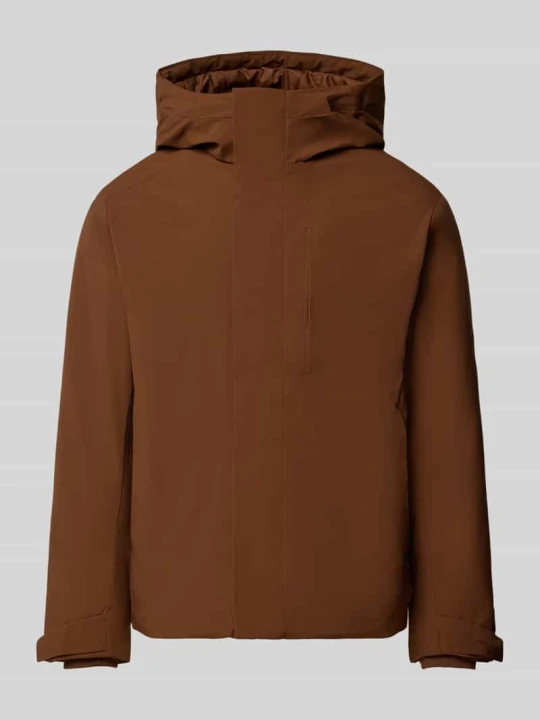 Zdjęcie produktu Kurtka z zakrytym zamkiem błyskawicznym model 'KEEN' Jack&Jones Średniobrązowy