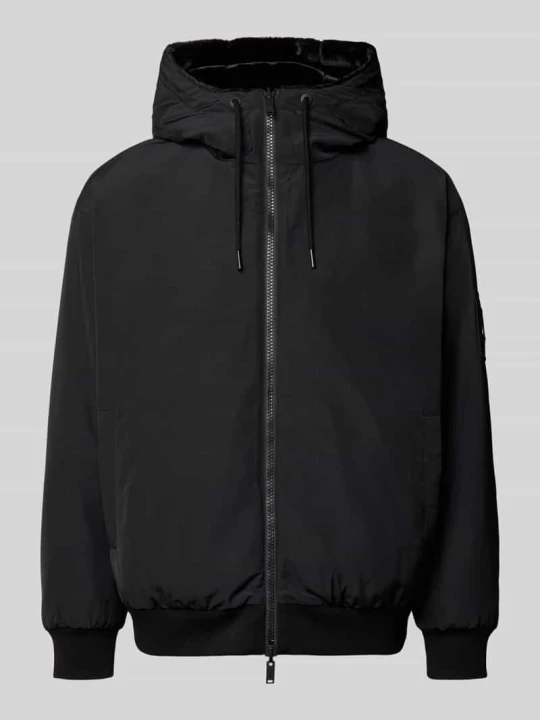 Zdjęcie produktu Kurtka z zamkiem błyskawicznym dwustronnym model 'roland' Moose Knuckles Czarny