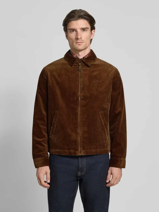 Zdjęcie produktu kurtka z zamkiem błyskawicznym Polo Ralph Lauren Średniobrązowy