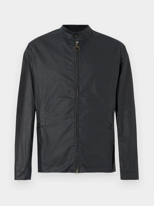 Zdjęcie produktu Kurtka ze skóry ekologicznej Barbour granatowy