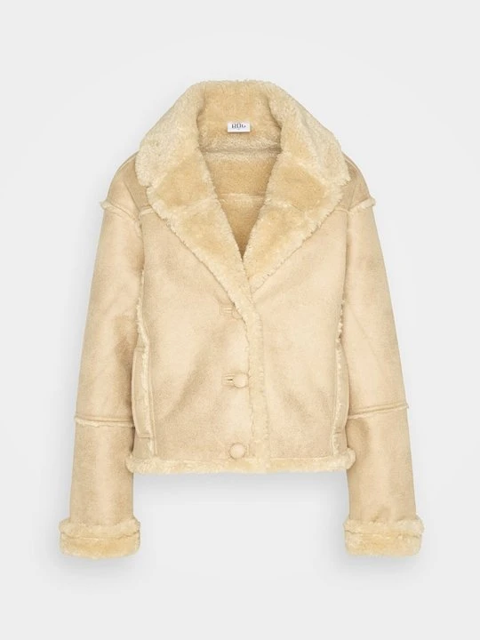 Zdjęcie produktu Kurtka ze skóry ekologicznej BDG Urban Outfitters mleczny
