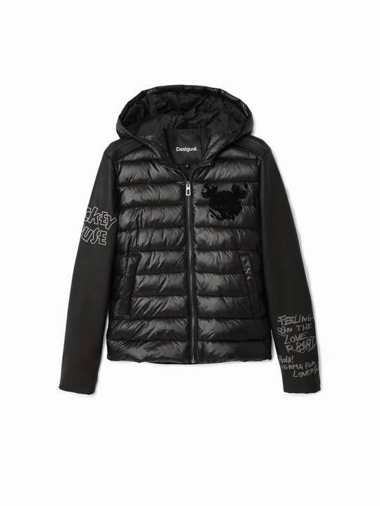 Zdjęcie produktu Kurtka ze skóry ekologicznej Desigual czarny