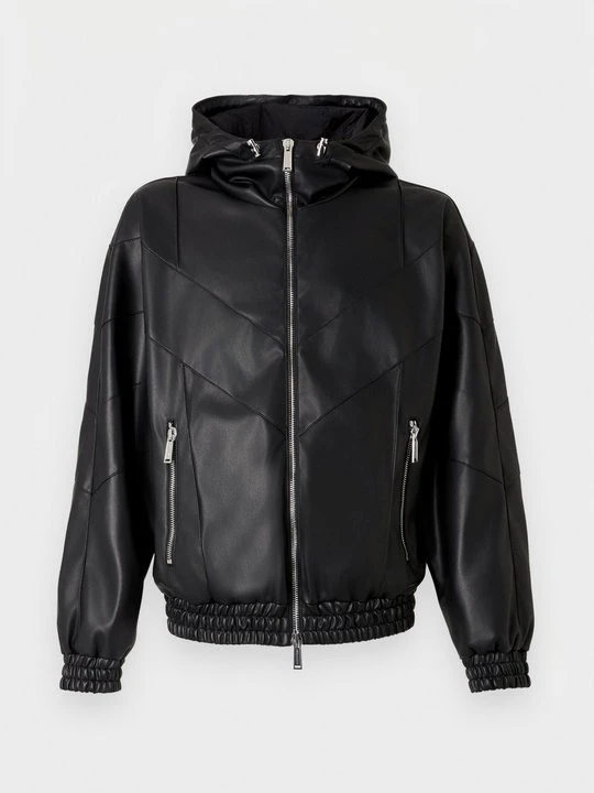 Zdjęcie produktu Kurtka ze skóry ekologicznej Dsquared2 czarny