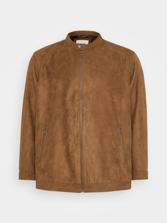 Zdjęcie produktu Kurtka ze skóry ekologicznej Jack&Jones koniakowy