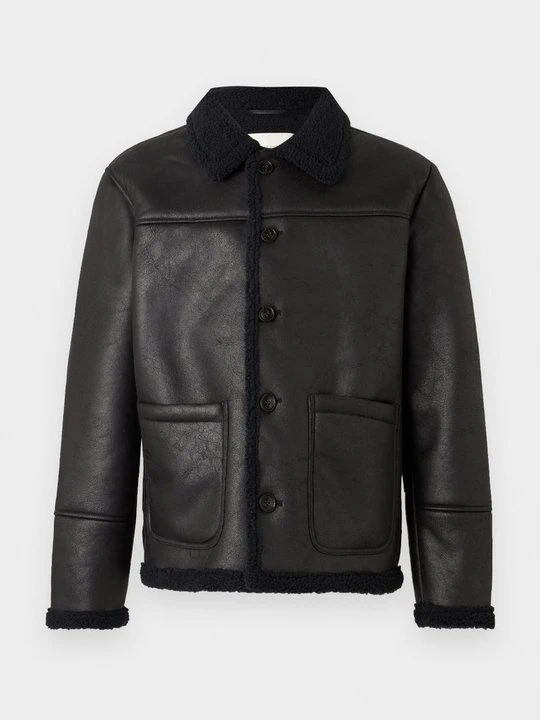 Zdjęcie produktu Kurtka ze skóry ekologicznej Jack&Jones czarny