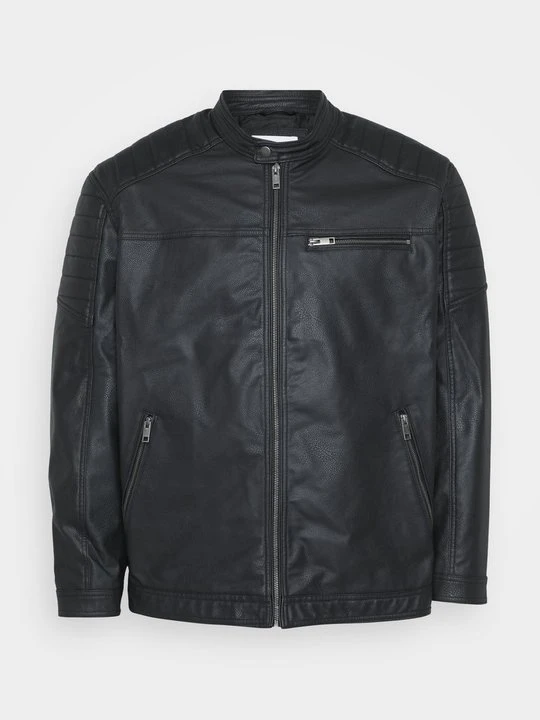 Zdjęcie produktu Kurtka ze skóry ekologicznej Jack&Jones czarny
