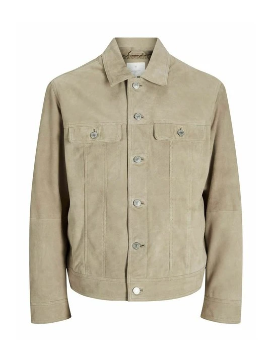 Zdjęcie produktu Kurtka ze skóry ekologicznej Jack&Jones jasnobrązowy