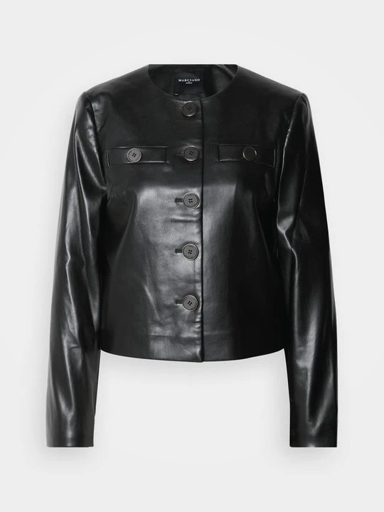 Zdjęcie produktu Kurtka ze skóry ekologicznej MARCIANO BY GUESS czarny