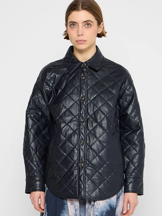 Zdjęcie produktu Kurtka ze skóry ekologicznej Scotch & Soda czarny