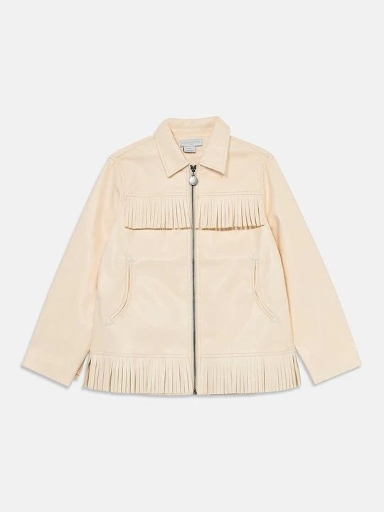 Zdjęcie produktu Kurtka ze skóry ekologicznej Stella McCartney mleczny