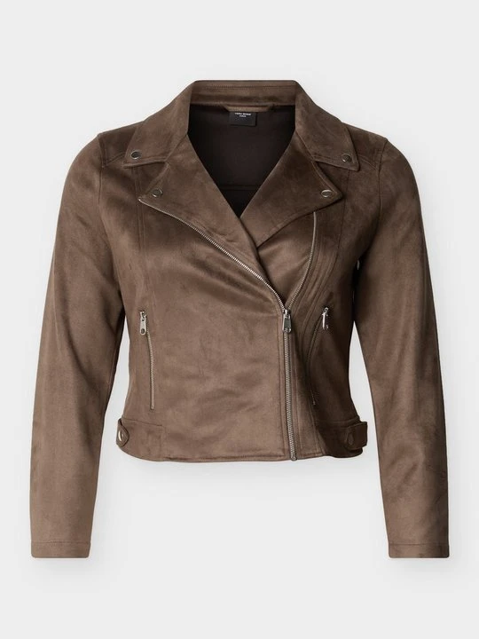 Zdjęcie produktu Kurtka ze skóry ekologicznej Vero Moda brązowy