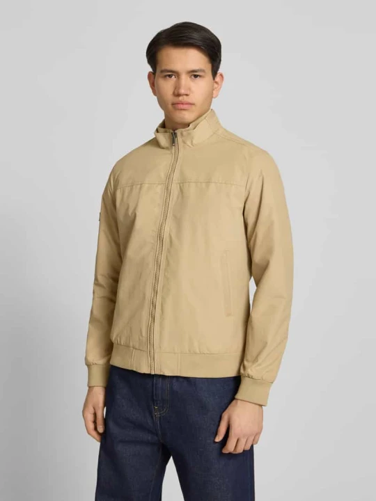 Zdjęcie produktu kurtka ze stójką i wpuszczanymi kieszeniami Superdry Beżowy