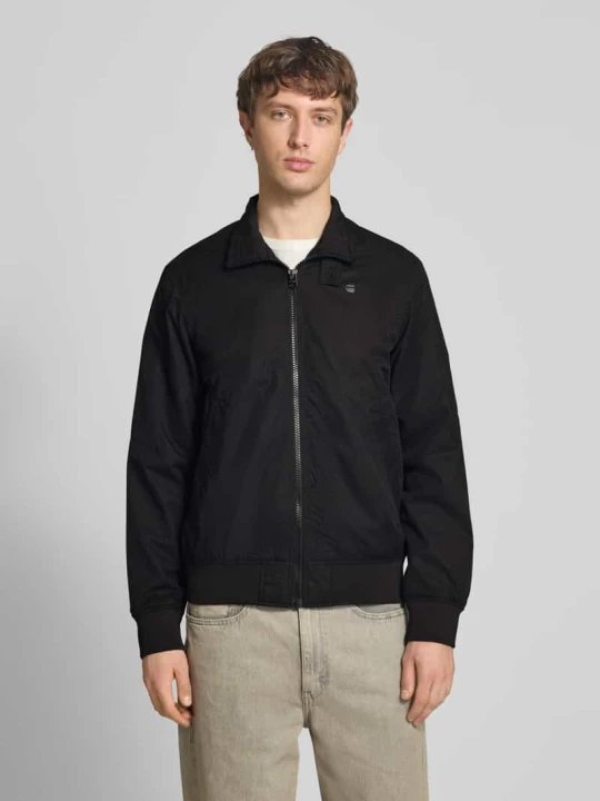 Zdjęcie produktu Kurtka ze stójką i zamkiem błyskawicznym G-Star Raw Czarny