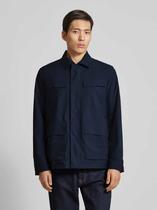 Zdjęcie produktu Kurtka ze stójką model ‘KASUGAI’ People of Shibuya Granatowy