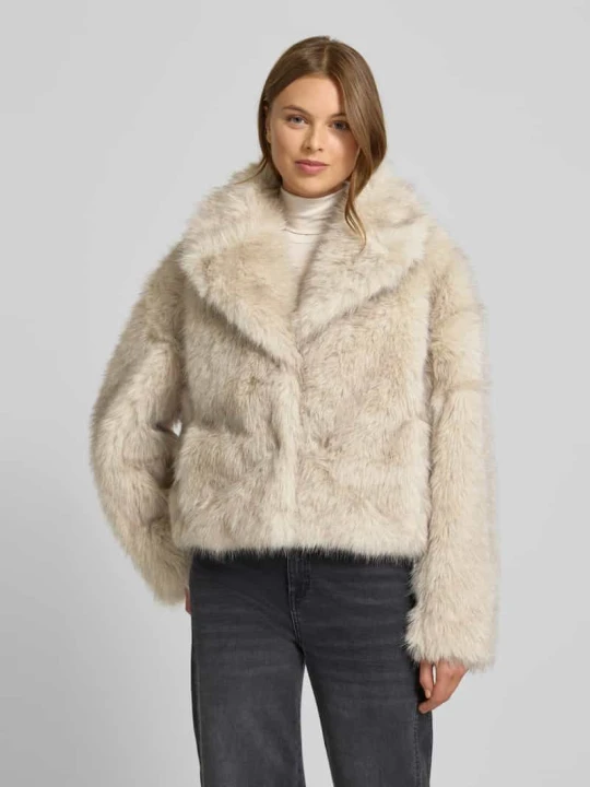 Zdjęcie produktu Kurtka ze sztucznego futra model ‘PLUSHY’ CPH MUSE Beżowy