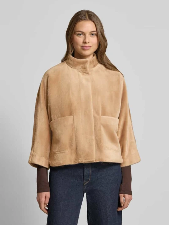 Zdjęcie produktu Kurtka ze sztucznego futra MORE & MORE Camel