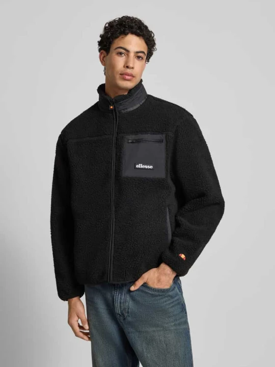 Zdjęcie produktu Kurtka z polaru ze stójką Ellesse Czarny