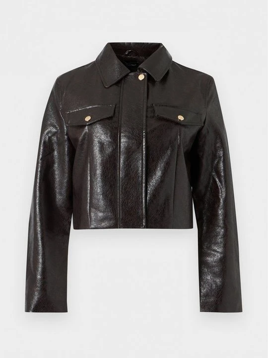 Zdjęcie produktu Kurtka ze sztucznej skóry Anna Field By Zalando ciemnobrązowy