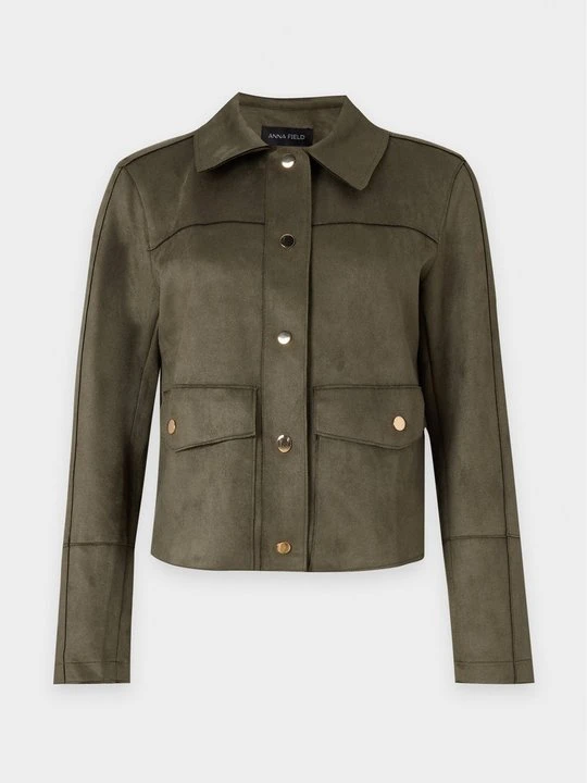 Zdjęcie produktu Kurtka ze sztucznej skóry Anna Field By Zalando khaki