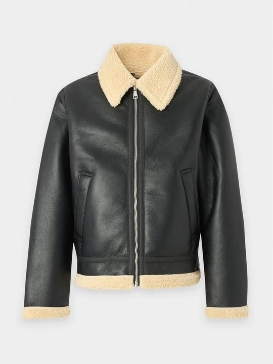Zdjęcie produktu Kurtka ze sztucznej skóry Jack&Jones czarny