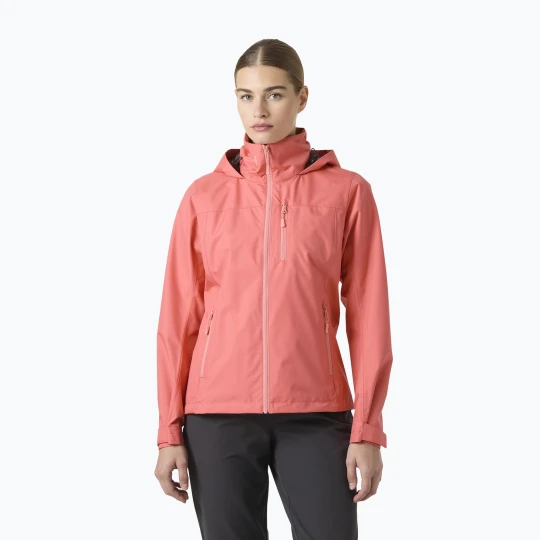 Zdjęcie produktu Kurtka żeglarska damska Helly Hansen Crew Hooded 2.0 sunset pink