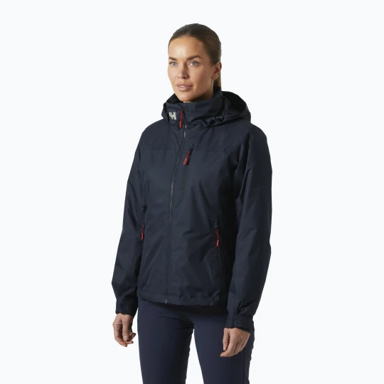 Zdjęcie produktu Kurtka żeglarska damska Helly Hansen Crew Hooded Pile navy Granatowy