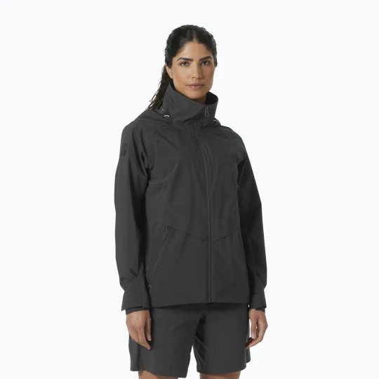 Zdjęcie produktu Kurtka żeglarska damska Helly Hansen Hp Racing Hooded ebony Szary