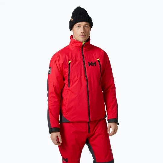 Zdjęcie produktu Kurtka żeglarska Helly Hansen Aegir H2Flow Midlayer alert red