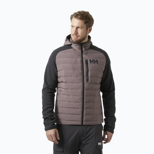 Zdjęcie produktu Kurtka żeglarska męska Helly Hansen Arctic Ocean Hybrid Insulator sparrow grey