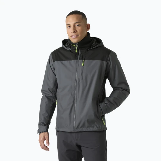 Zdjęcie produktu Kurtka żeglarska męska Helly Hansen Crew Hooded Midlayer 2 thunder grey