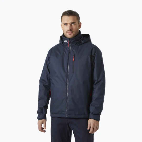 Zdjęcie produktu Kurtka żeglarska męska Helly Hansen Crew Hooded Pile navy Granatowy
