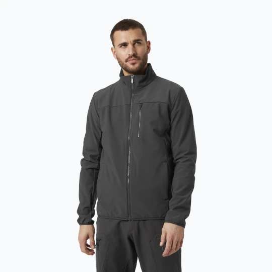 Zdjęcie produktu Kurtka żeglarska męska Helly Hansen Crew Softshell 2.0 ebony Czarny