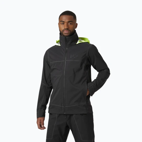 Zdjęcie produktu Kurtka żeglarska męska Helly Hansen HP Foil Shell ebony Czarny