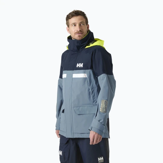 Zdjęcie produktu Kurtka żeglarska męska Helly Hansen Pier 4.0 washed navy Granatowy