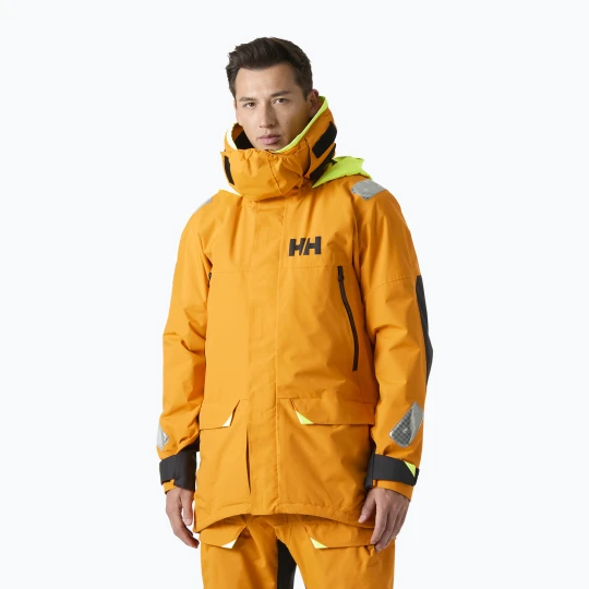 Zdjęcie produktu Kurtka żeglarska męska Helly Hansen Skagen Offshore ignite orange