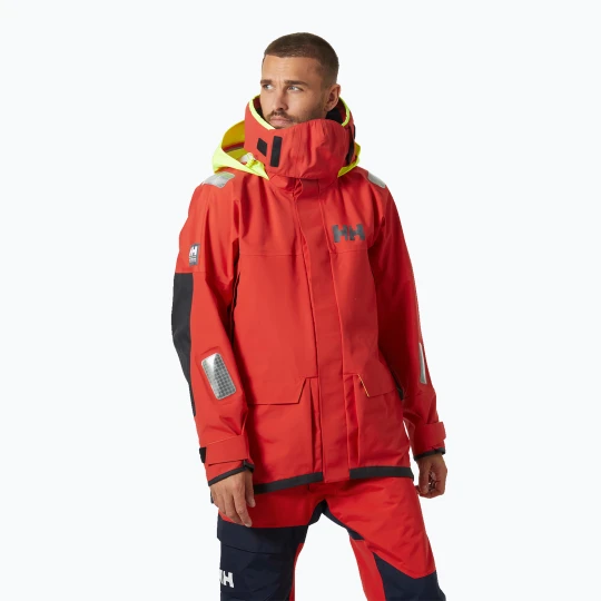 Zdjęcie produktu Kurtka żeglarska męska Helly Hansen Skagen Pro alert red
